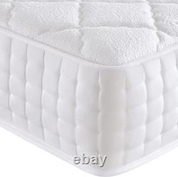 Double Mattress 4FT6 10 Memory Foam & Pocket Sprung 9-Zone Orthopedic Suppo