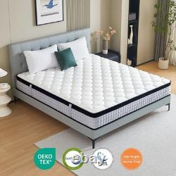 Double Mattress 4FT6 9 Inch 9 Zone Orthopedic Mattress with Memory Foam & Pocket