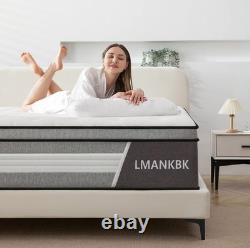 Double Mattress 4FT6 Hybrid 135x190x25cm Height 25CM Memory Foam & Pocket