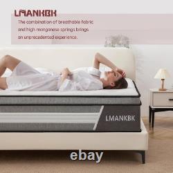 Double Mattress 4FT6 Hybrid 135x190x25cm Height 25CM Memory Foam & Pocket