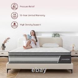 Double Mattress 4FT6 Hybrid 135x190x25cm Height 25CM Memory Foam & Pocket