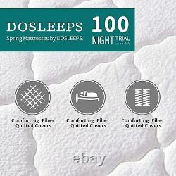 Double Mattress 4FT Pocket Sprung With Memory Foam Tencel Fabric Orthopaedic