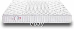 Double Mattress 4FT Pocket Sprung With Memory Foam Tencel Fabric Orthopaedic