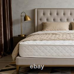 Double Mattress 4ft6 (135x190cm) Medium Firm Thick Memory Foam Pocket Sprung