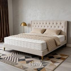 Double Mattress 4ft6 (135x190cm) Medium Firm Thick Memory Foam Pocket Sprung