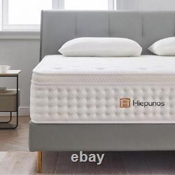 Double Mattress 4ft6 Hybrid Memory Foam Pocket Spring 28cm Medium Firm