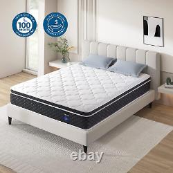 Double Mattress, COOLMAX Gel Memory Foam Pocket Spring Mattress, Medium Firm Feel