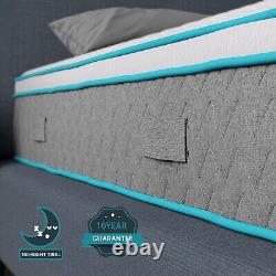 Double Mattress Double 4ft6 Pocket Sprung & Memory Foam Hybrid Mattress