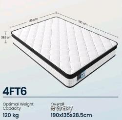 Double Mattress Double Memory Foam Mattress Pocket Airv MeshVacuum Packed