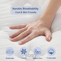 Double Mattress Hybrid Memory Foam Pocket Sprung King Mattress 4FT6 5FT In a Box