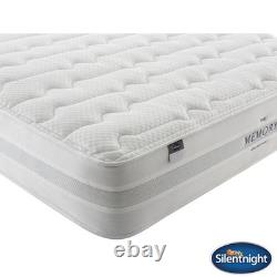 Double Mattress Memory Foam Pocket Sprung Medium Firm Hypoallergenic 27cm Deep
