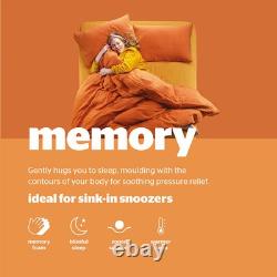 Double Mattress Memory Foam Pocket Sprung Medium Firm Hypoallergenic 27cm Deep