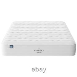 Double Mattress Memory Foam Pocket Sprung Medium Firm Hypoallergenic 27cm Deep