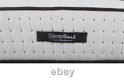 Double Mattress Memory Foam SleepSoul Harmony 135cm 4FT6 Pocket Sprung