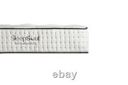 Double Mattress Memory Foam SleepSoul Harmony 135cm 4FT6 Pocket Sprung