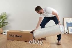 Double Mattress Memory Foam Sleep Soul Balance 135cm 4FT6 Pocket Sprung