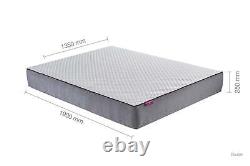 Double Mattress Memory Foam Sleepsoul Paradise Pocket Sprung Coolgel 4FT6