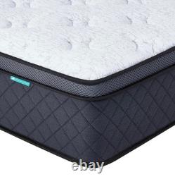 Double Mattresses, 12 Inch Hybrid Pocket Sprung Memory Foam Mattress with Breath