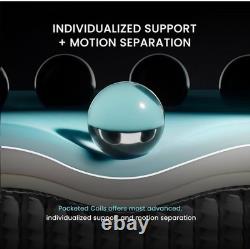 Double Mattresses, 12 Inch Hybrid Pocket Sprung Memory Foam Mattress with Breath