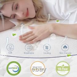 Double Mattresses 30cm Pocket Sprung Memory Foam Mattress 12 Inch King Size 5FT