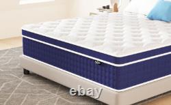 Double Mattresses 30cm Pocket Sprung Memory Foam Mattress 12 Inch King Size 5FT