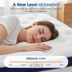 Double Mattresses 4FT6, 10Inch Memory Foam Pocket Sprung