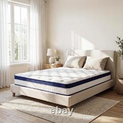 Double Mattresses 4FT6, 10Inch Memory Foam Pocket Sprung