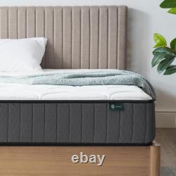 Double Memory Foam Mattress & Pocket Spring 4Ft6 (135 X 190 Cm) 6'' Height
