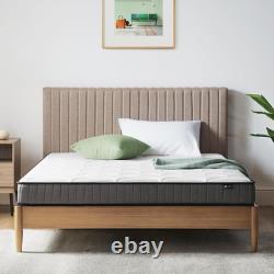 Double Memory Foam Mattress & Pocket Spring 4Ft6 (135 X 190 Cm) 6'' Height