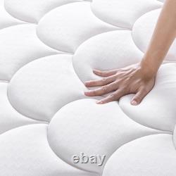 Double Memory Foam Mattress & Pocket Spring 4Ft6 (135 X 190 Cm) 6'' Height