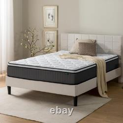 Double Memory Foam & Pocket Spring Mattress 4ft6 10'' Height Medium Firm