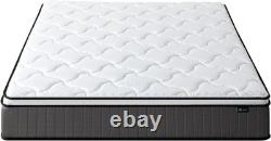 Double Memory Foam & Pocket Spring Mattress 4ft6 10'' Height Medium Firm