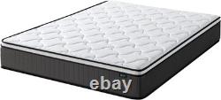 Double Memory Foam & Pocket Spring Mattress 4ft6 10'' Height Medium Firm