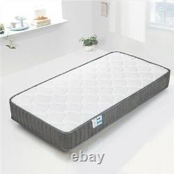 Double Single Bed Mattress Memory Foam Pocket Sprung Mattress Medium Firm