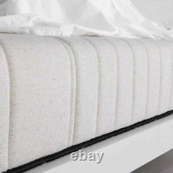 Double Size 4FT6 Memory Foam Mattress Bed Pocket Spring Mattress Relaxing Sleep