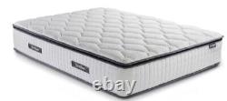 Double mattress pocket sprung memory foam with the topper