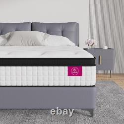 Doublelife 4FT6 Double Mattress 11 Gel Memory Foam Pocket Sprung 135x190cm