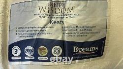 Dreams iNner Wisdom KEATS Kingsize Mattress 2000 Pocket Springs / Memory Foam
