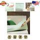 Effortless Unboxing Twin Size 3-inch Memory Foam Topper Green Tea Freshness