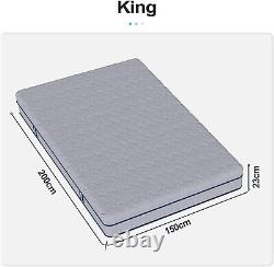 Ej. Victor King Size Memory Foam Mattresses with Individual Pocketed Springs