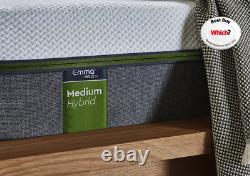 Emma Helix Hybrid Super King size Mattress 6'0 Pocket Spring & Memory Foam Cool