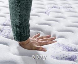 European Single Hybrid Mattress 10 Inch Memory Foam Pocket Spring Orthopedic
