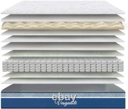 European Single Hybrid Mattress 10 Inch Memory Foam Pocket Spring Orthopedic