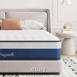 European Small Single Hybrid Mattress 10 Inch Pocket Spring & Memory Foam