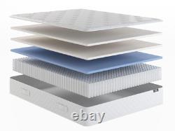 Everyday Arthur Mattress 1000 Pocket Springs Memory Foam Medium 25cm