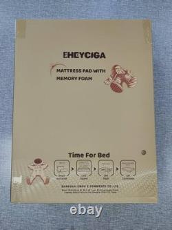 Extra Deep Pocket Memory Foam Mattress Topper for Ultimate Comfort in Double Bed