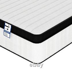 Frideko 10.6 Inch Small Double Size Mattresses Pocket Sprung Mattress 4FT Hyb