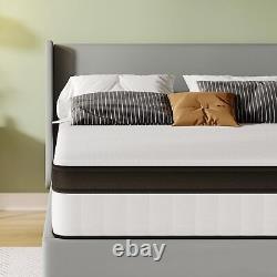 Frideko 10.6 Inch Small Double Size Mattresses Pocket Sprung Mattress 4FT Hyb
