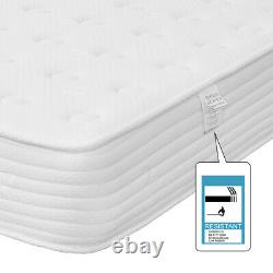 GUDE NIGHT Memory Foam Mattress Pocket Sprung Bed orthopaedic 20CM