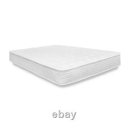 GUDE NIGHT Pocket Spring Mattress with Memory Foam Medium Firm 8in Deep